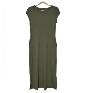 green emerald velvet dress Jumpsuit by Falls Creek in Blue & White, Size: L